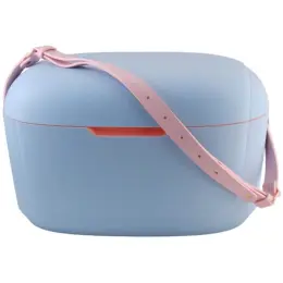 Meridian Hard Box Cooler Powder Blue-Peach Front